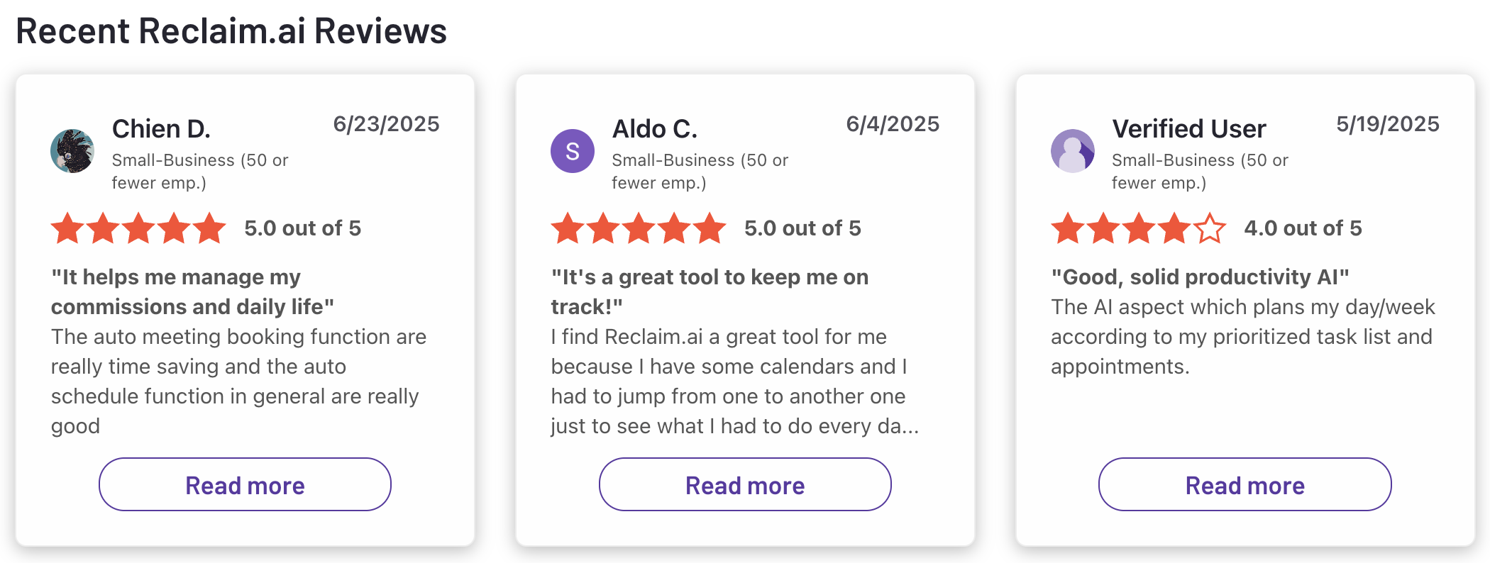 Reclaim review