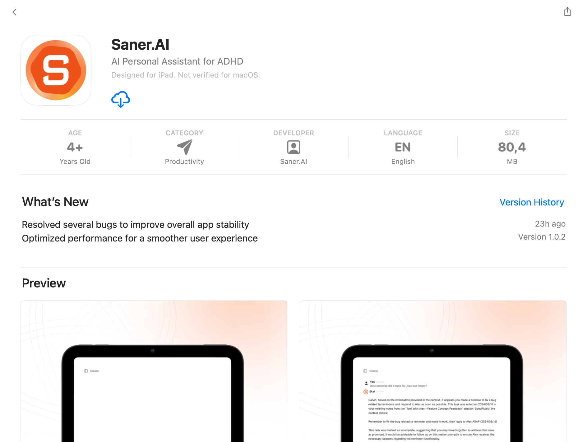 Saner.AI App - How to get AI on your phone?