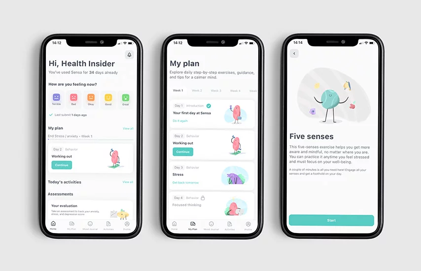 ADHD app - Sensa