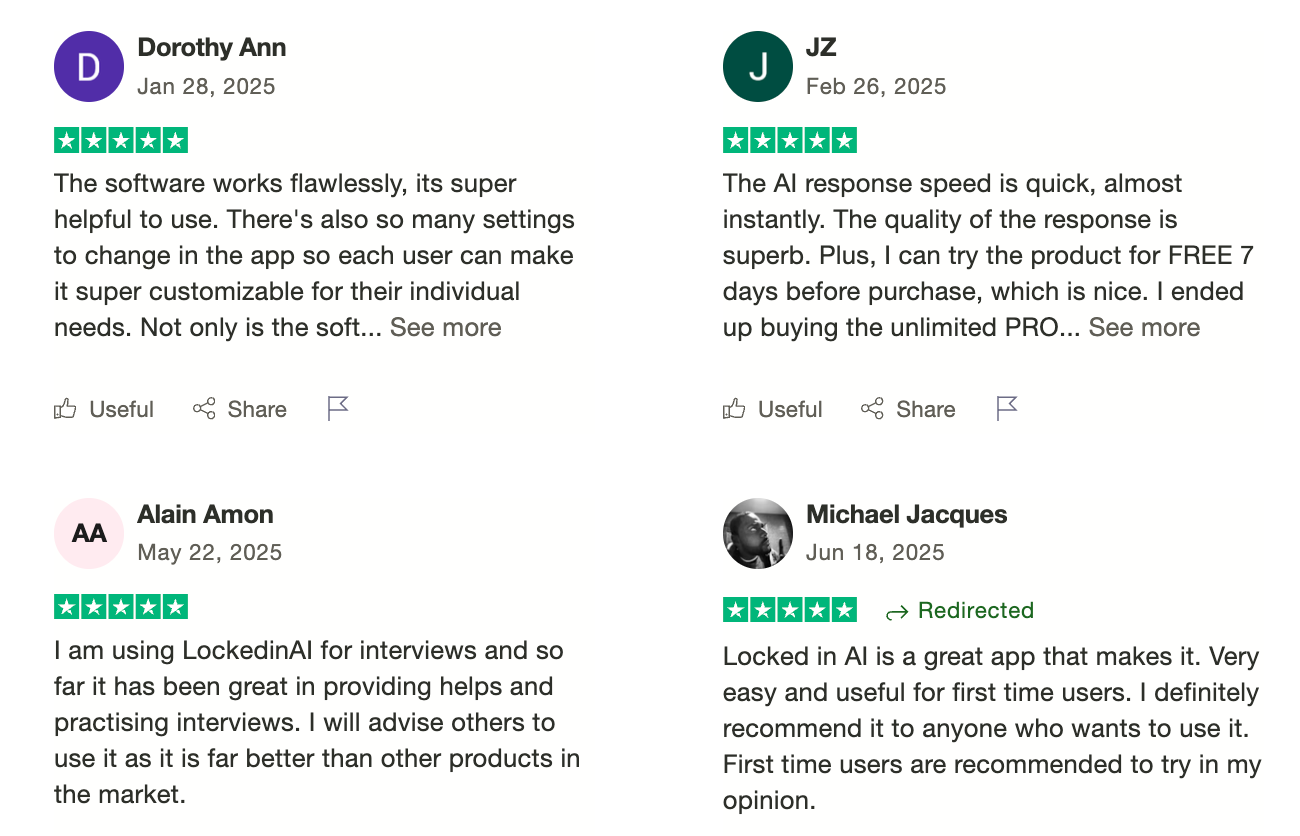 LockedIn AI Reviews