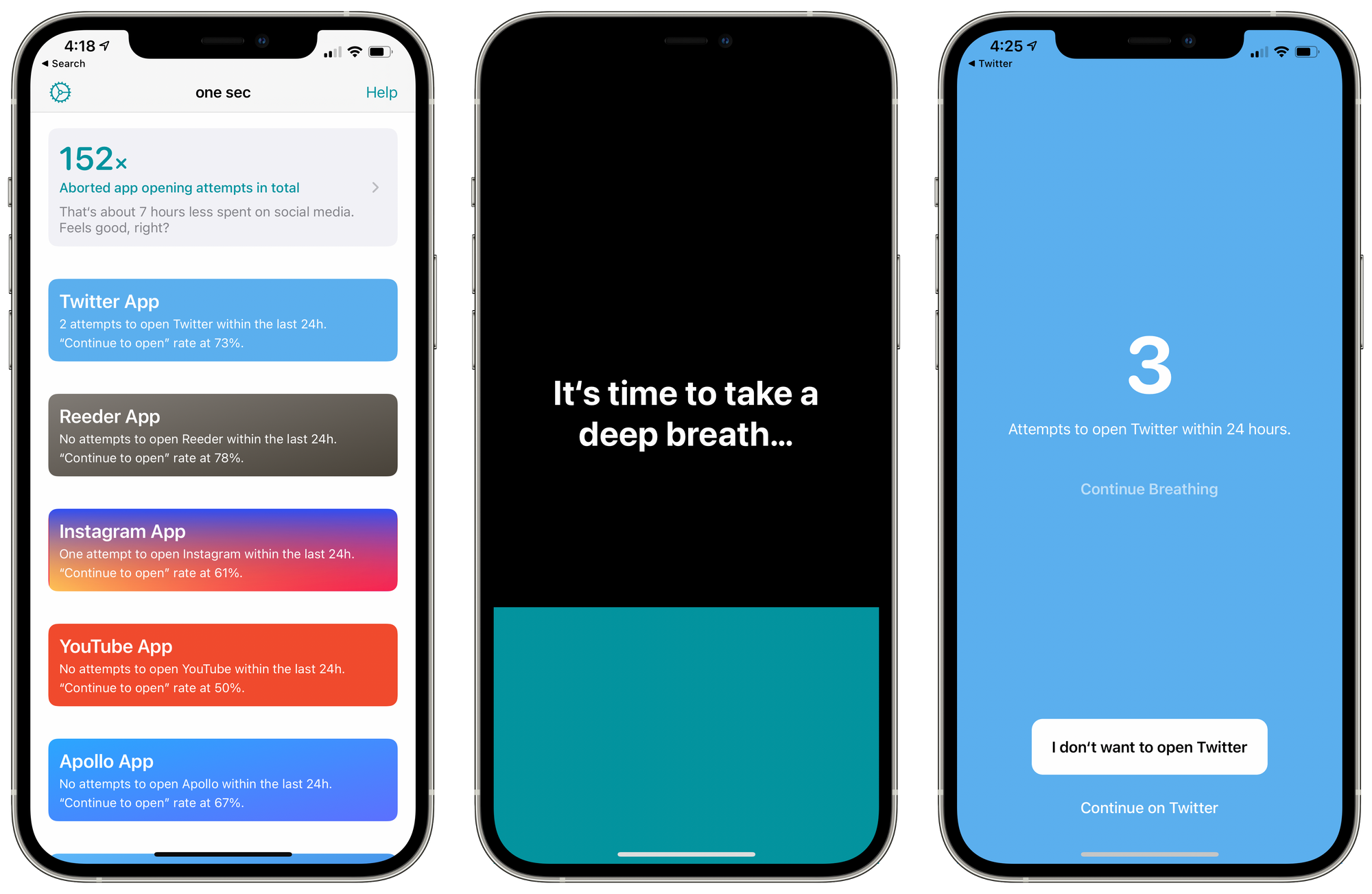 OneSec app