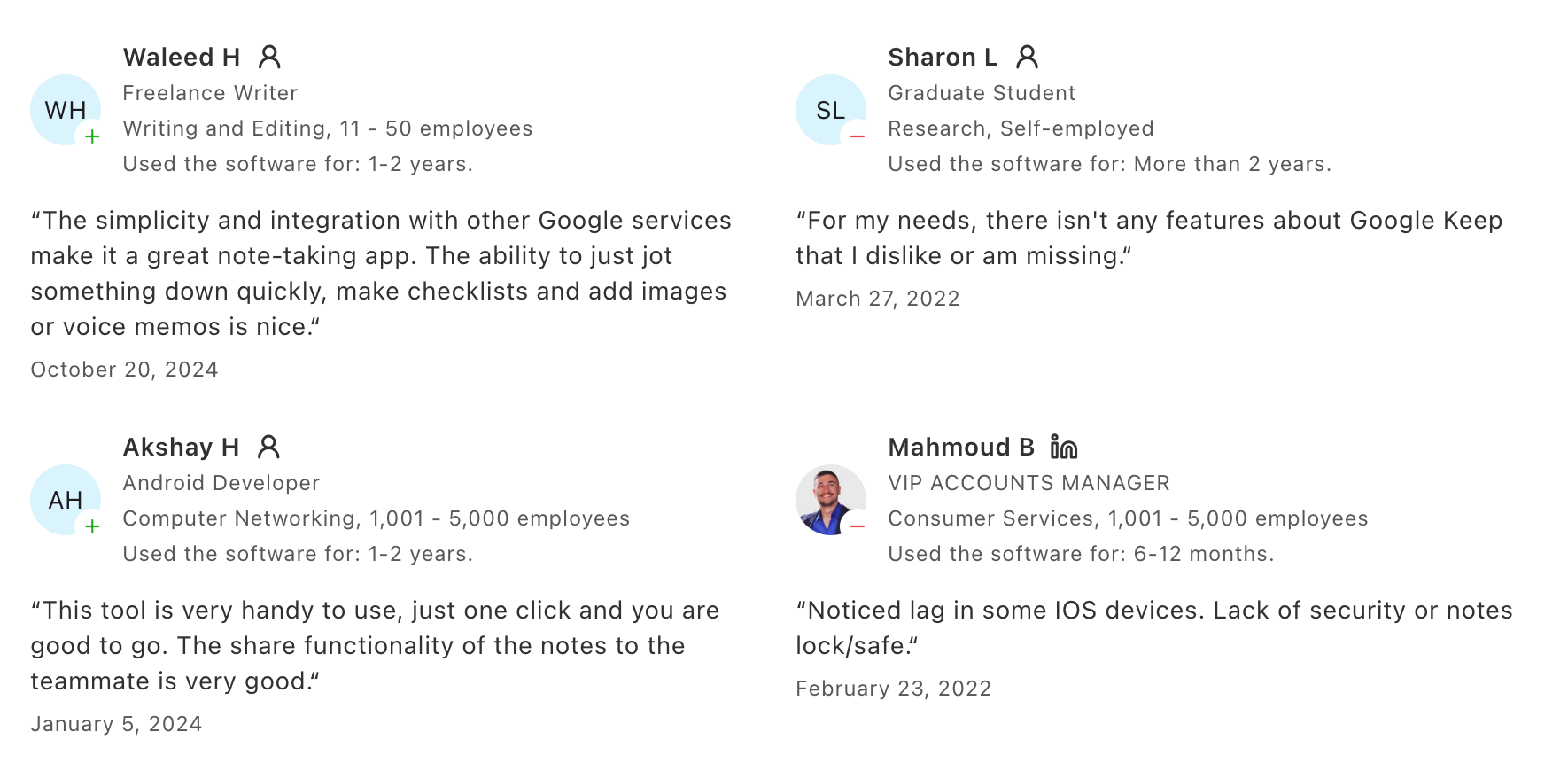 Google Keep review