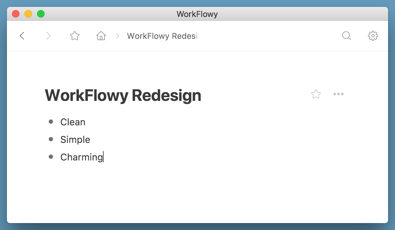 Workflowy