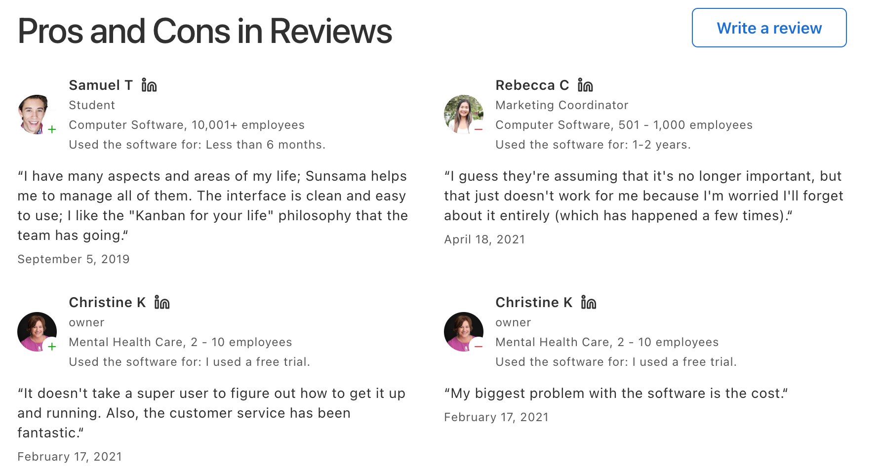 sunsama reviews