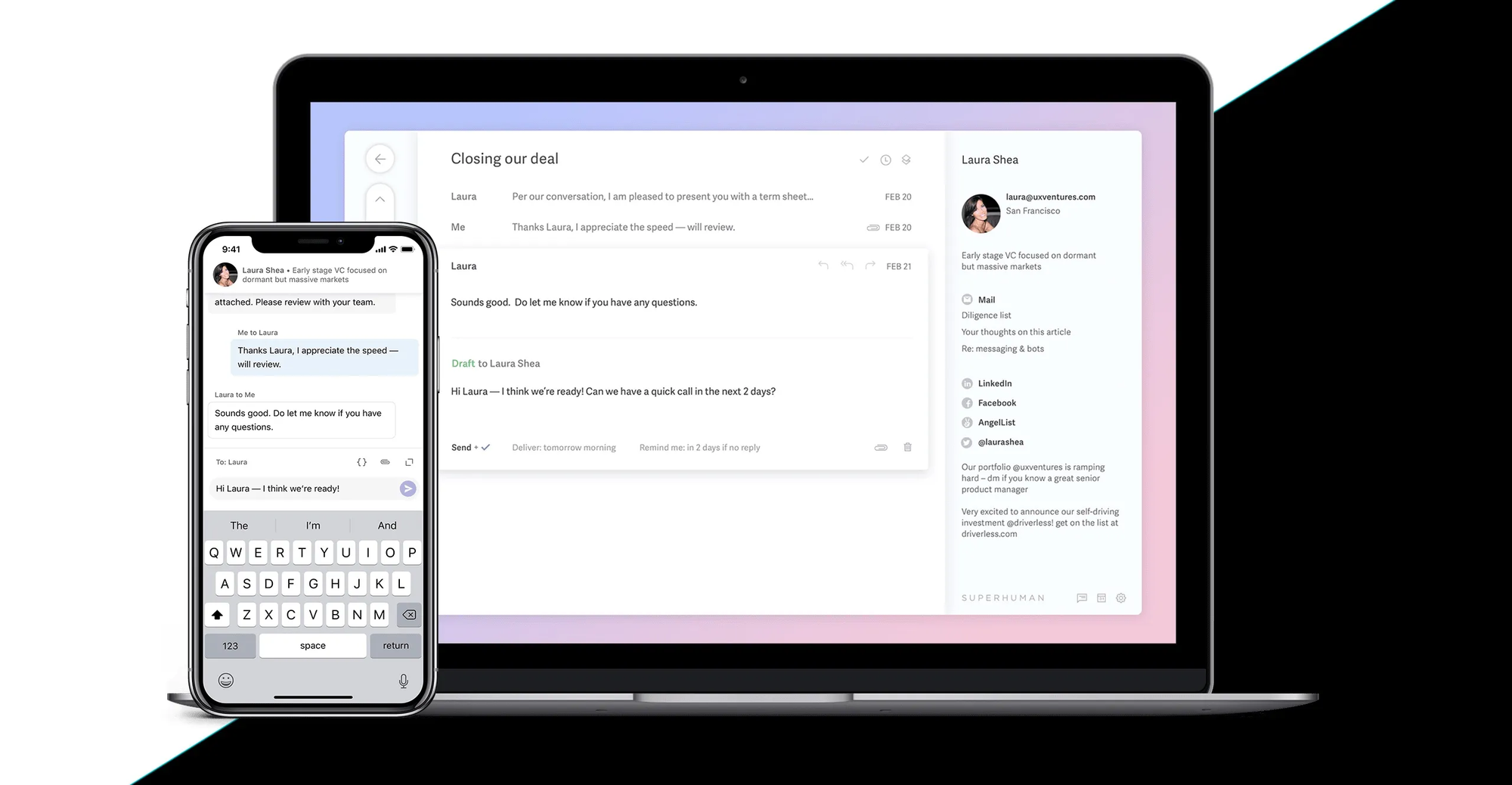 Superhuman email