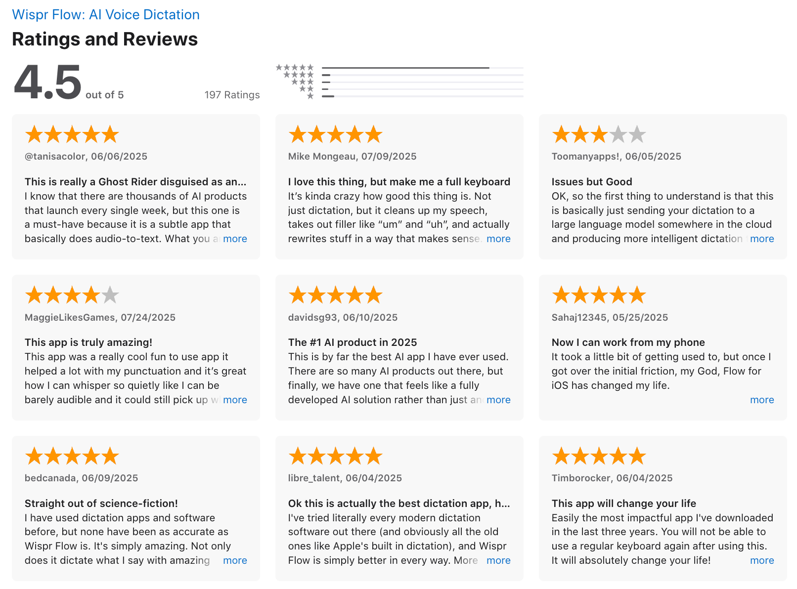 WisprFlow Reviews