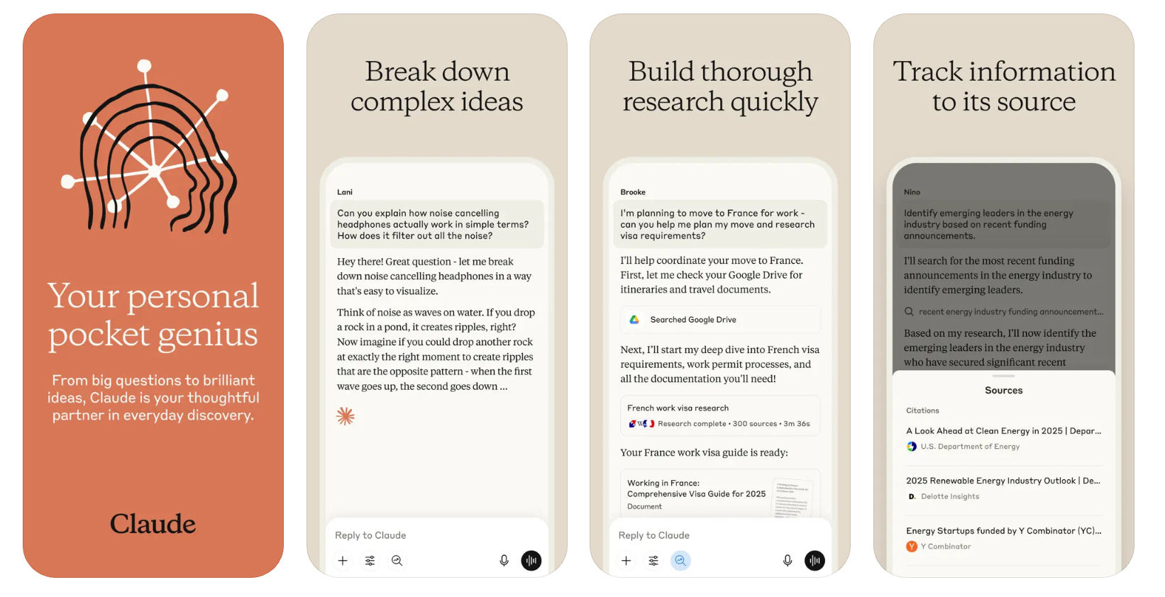 Claude iOS version
