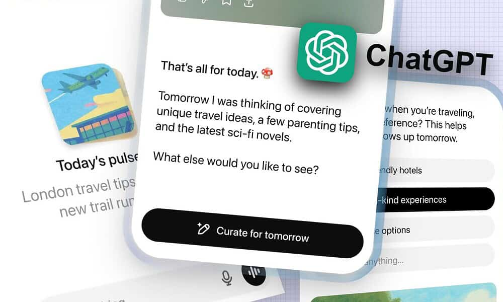 ChatGPT Pulse - Proactive AI - Saner.AI