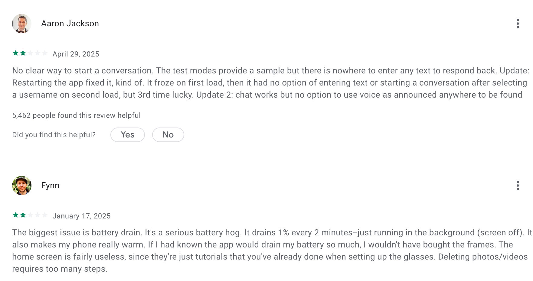 Meta.ai reviews