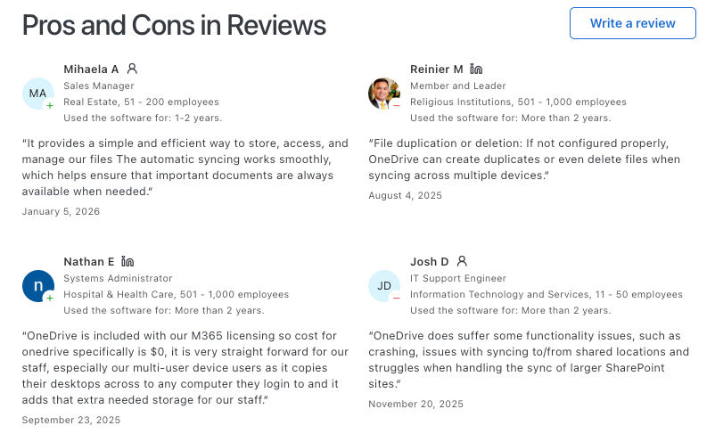 OneDrive review 