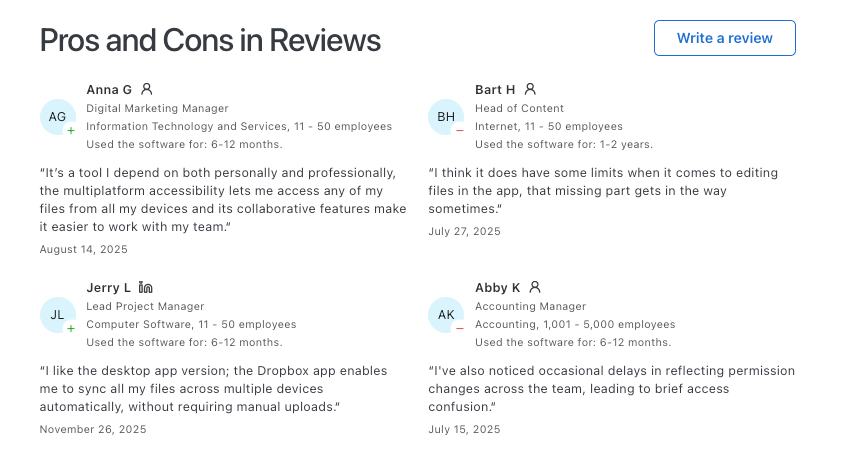 Dropbox Business review
