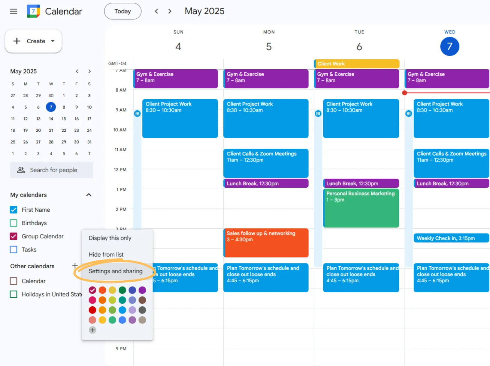 Google Calendar
