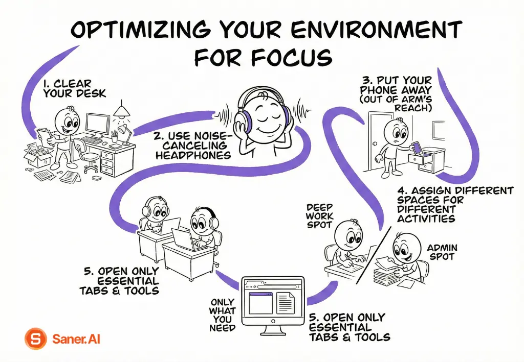 Optimize your environment - Saner.AI