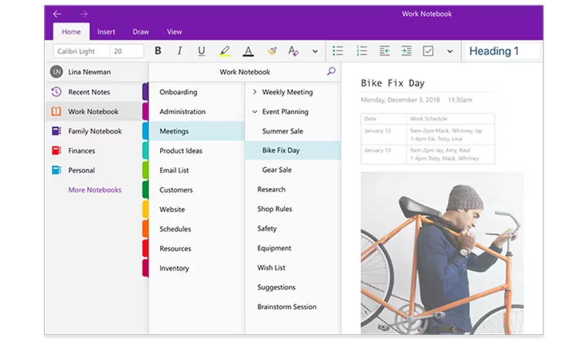 Microsoft Onenote