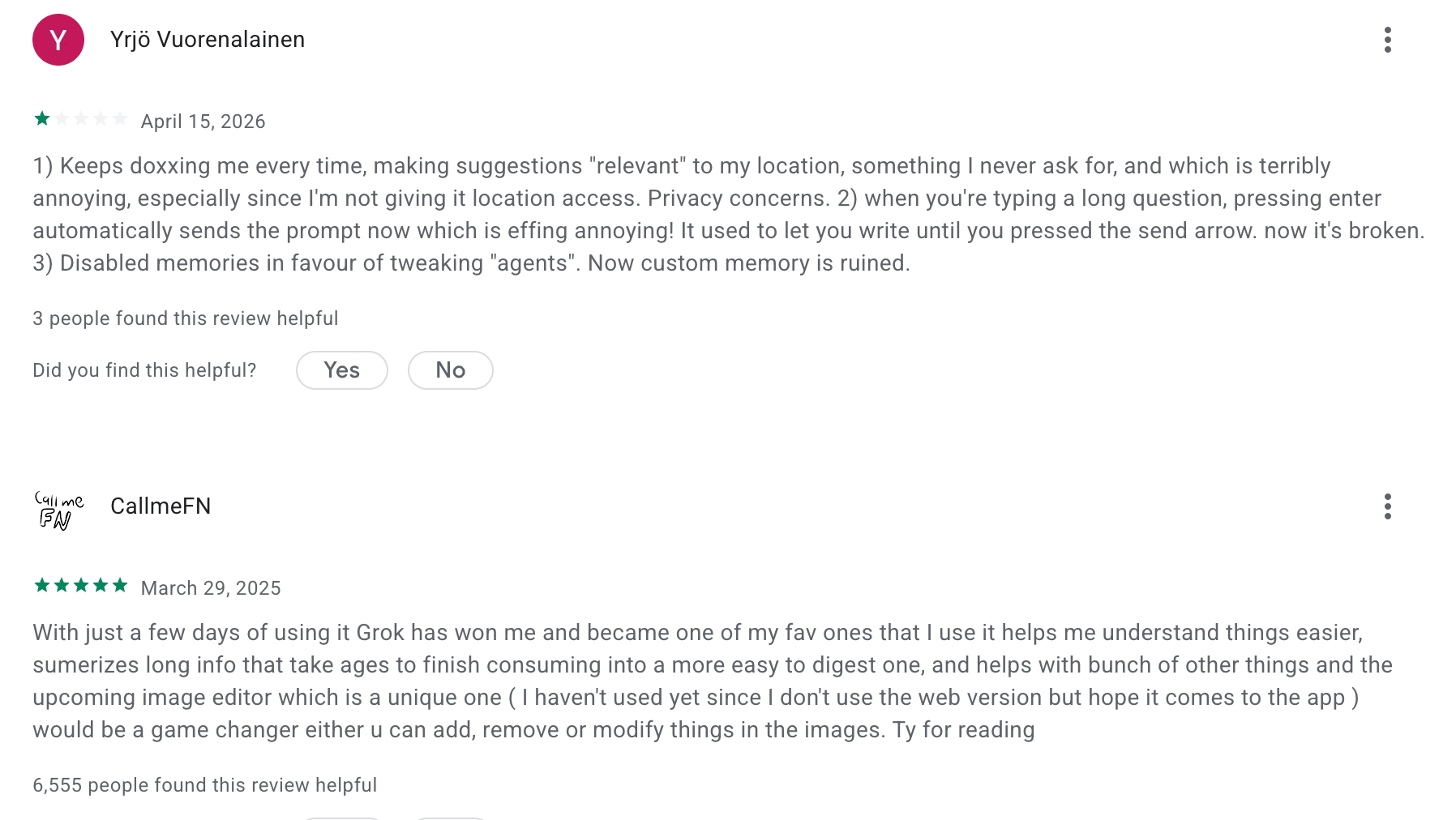 Grok Reviews