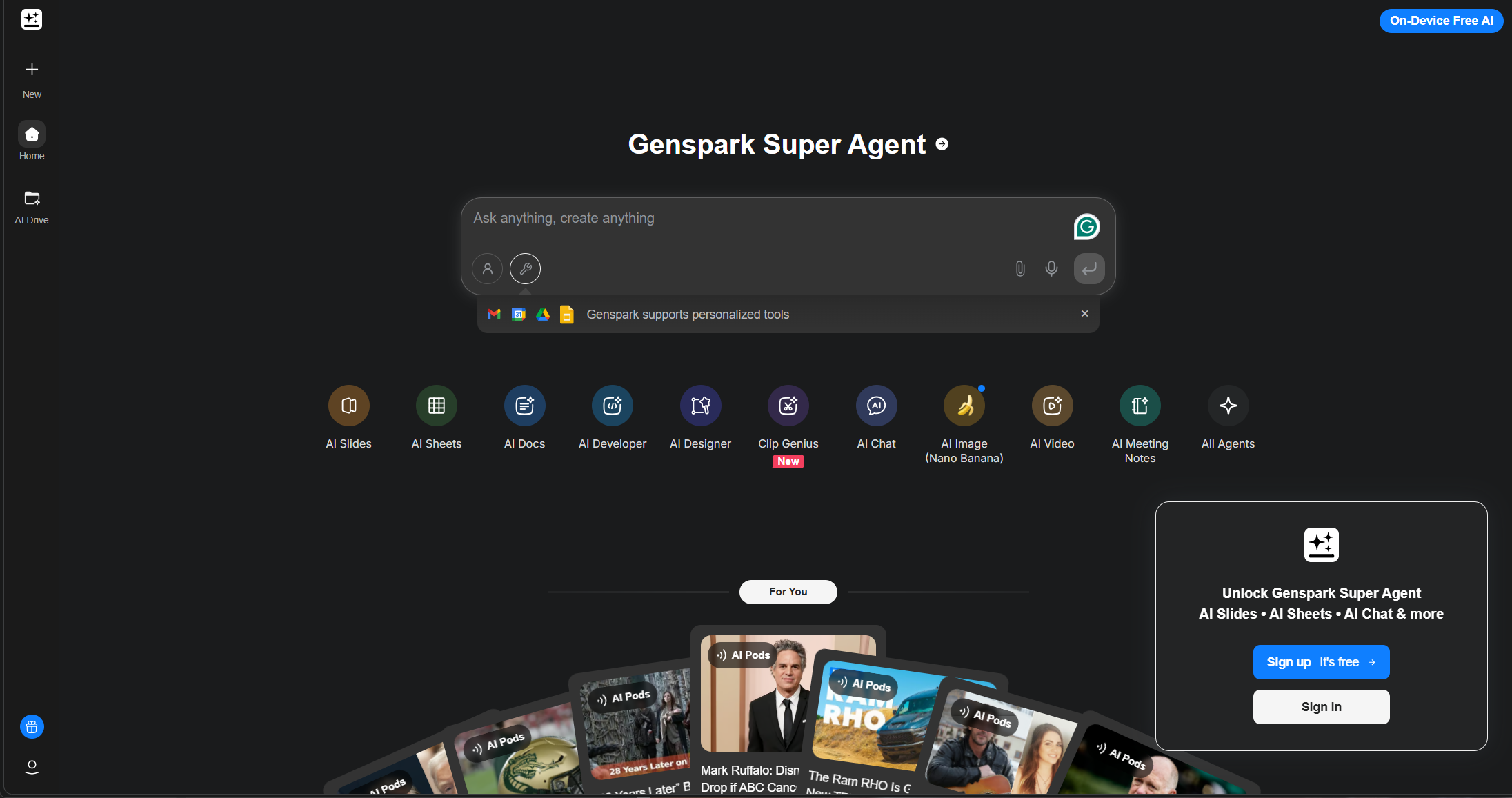 Genspark AI