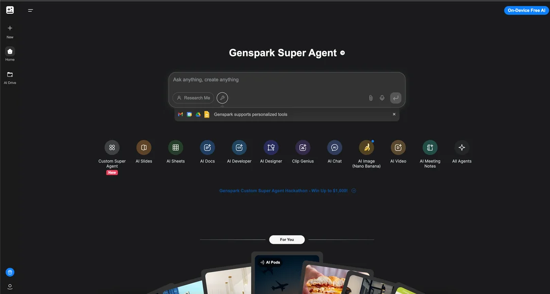 GenSpark Super Agent