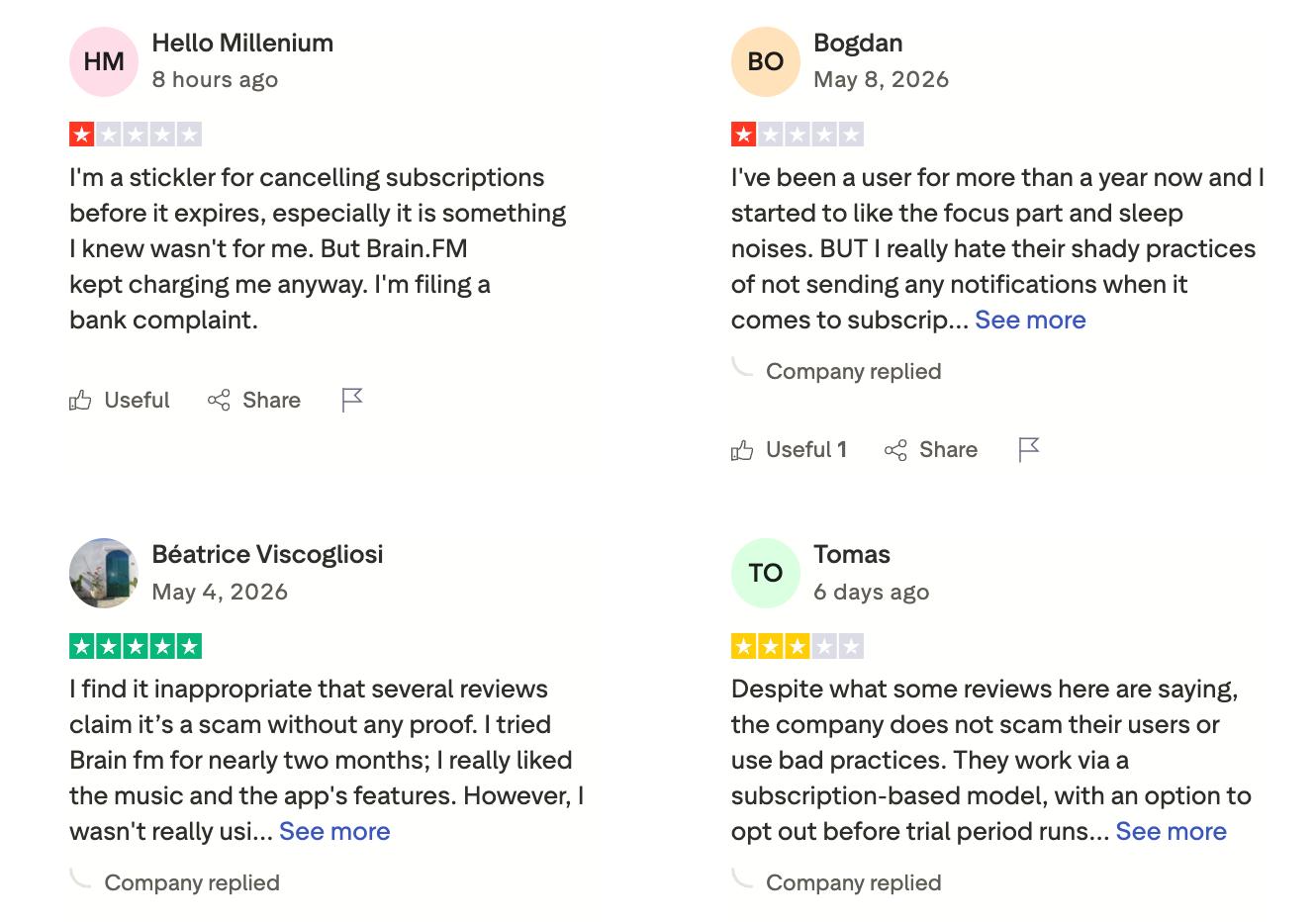 Brain.fm reviews 