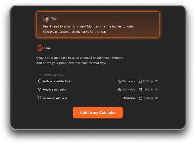 Saner.AI - brain dump to tasks