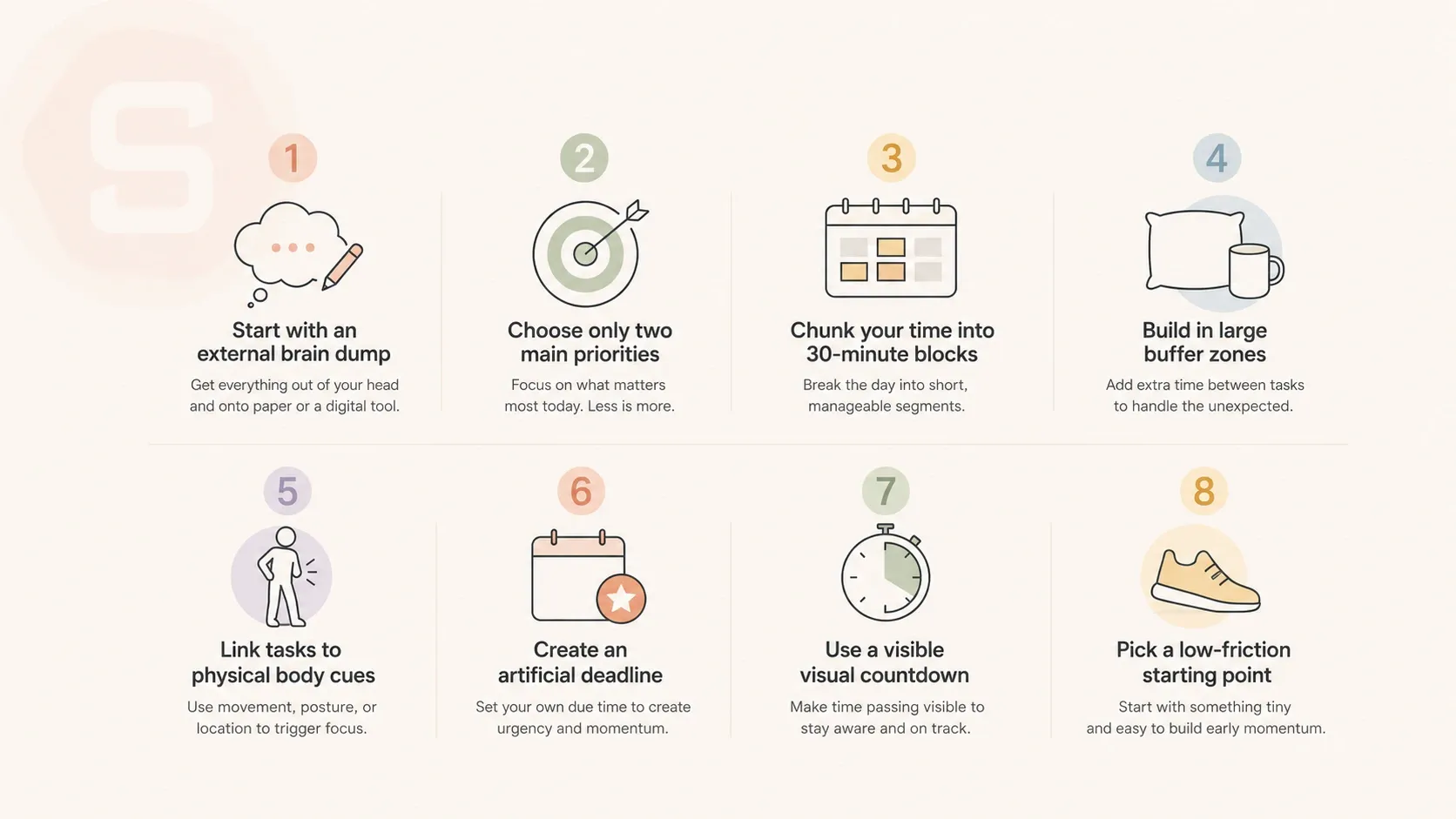 How to plan your day with ADHD: a step-by-step system
