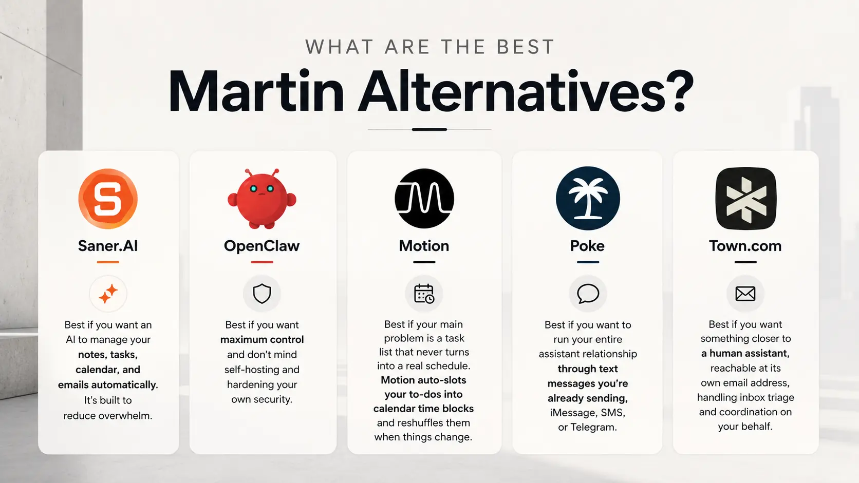 What are the best Martin Alternatives?