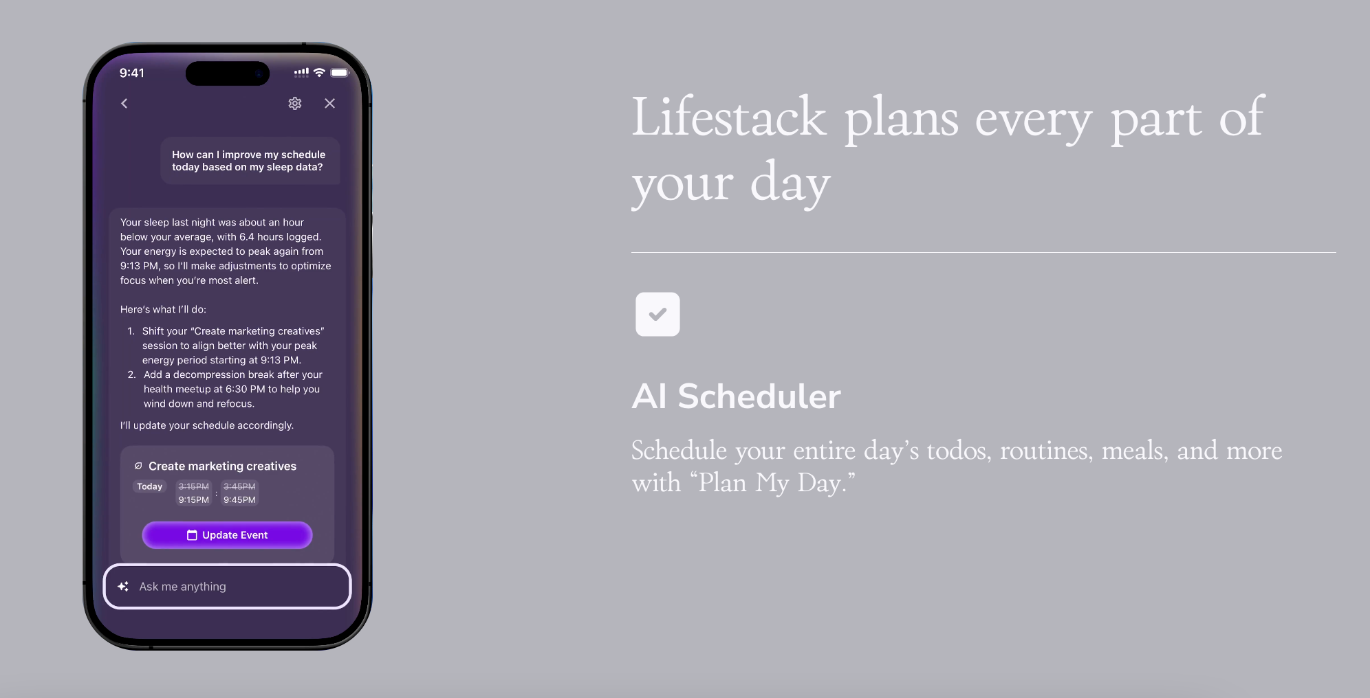 Chat with Lifestack
