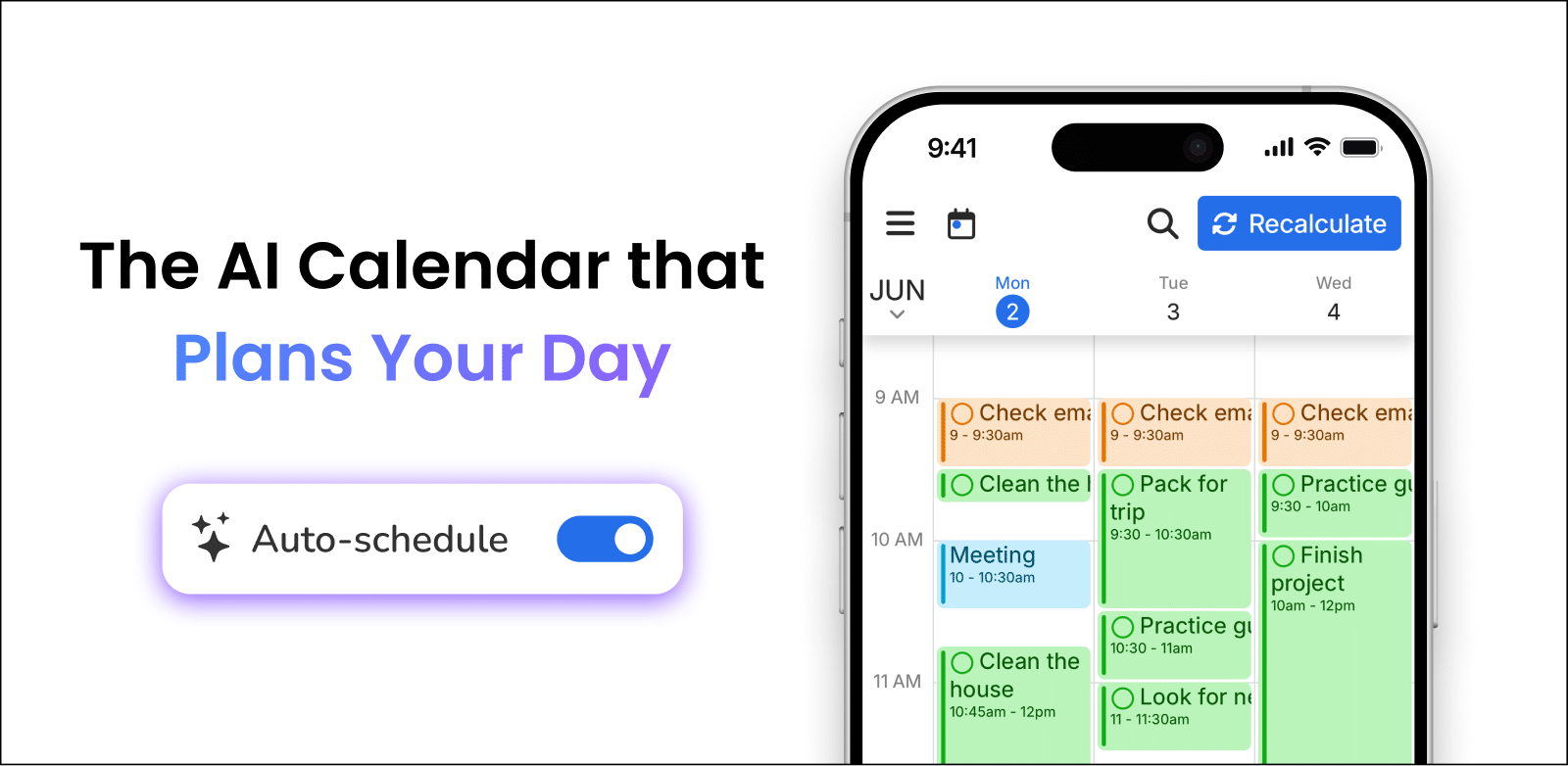 Flowsavvy Auto-scheduling