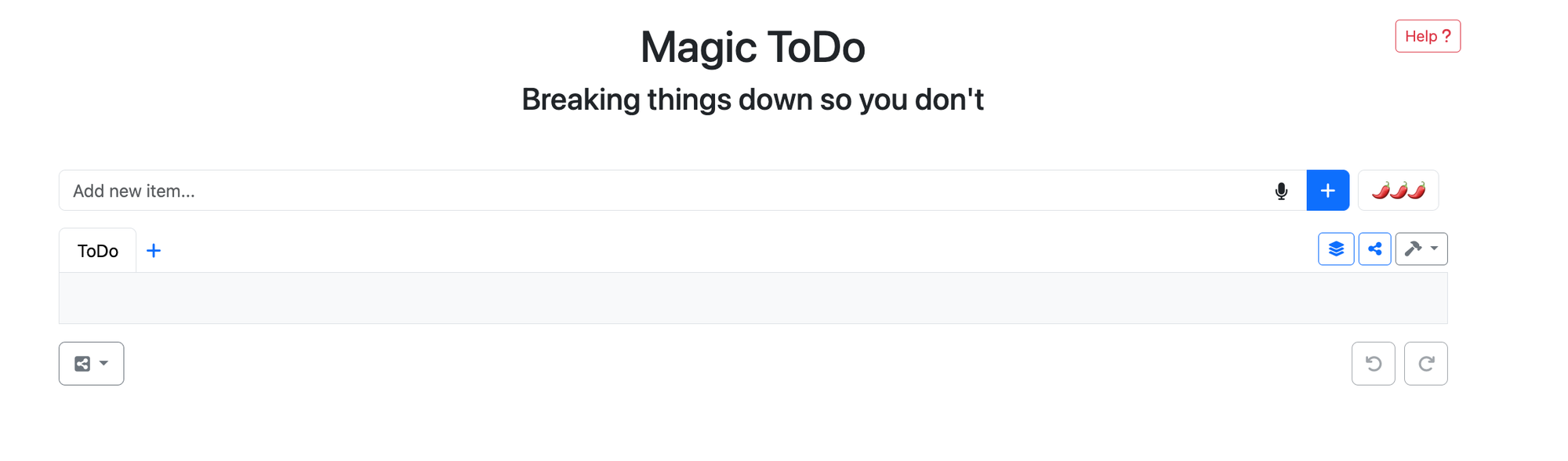 Goblin.tools - Magic To Do