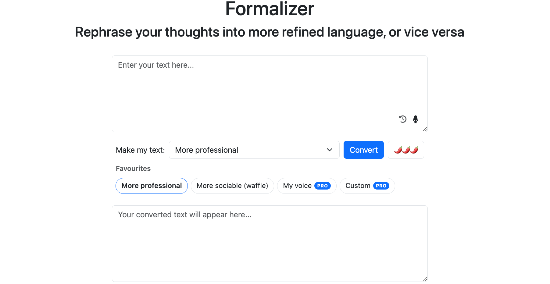 Goblin.tools - Formalizer