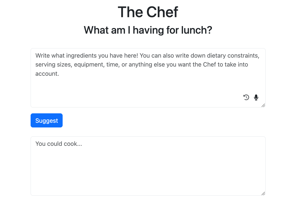 Goblin.tools - Chef