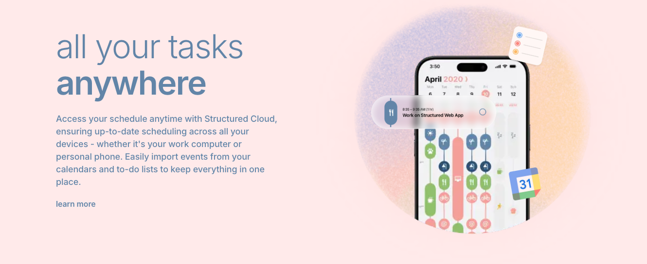 Calendar & Reminders Sync