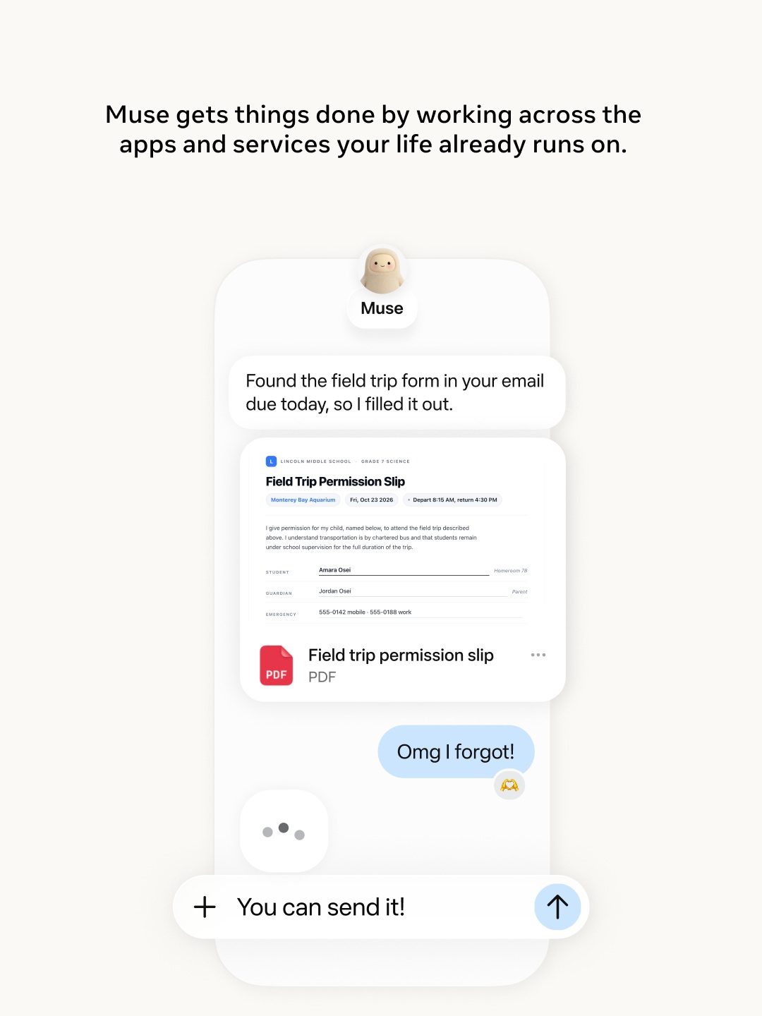 muse ai Browser Agent and Form Filling
