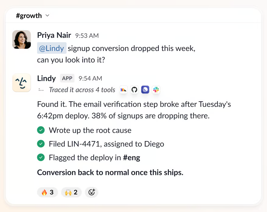 Lindy AI Approvals