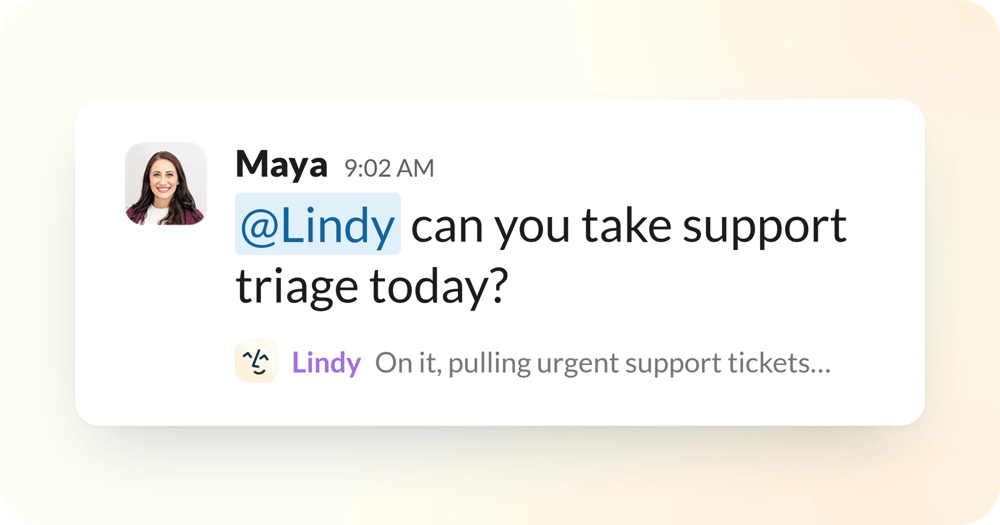 Slack-native teammate