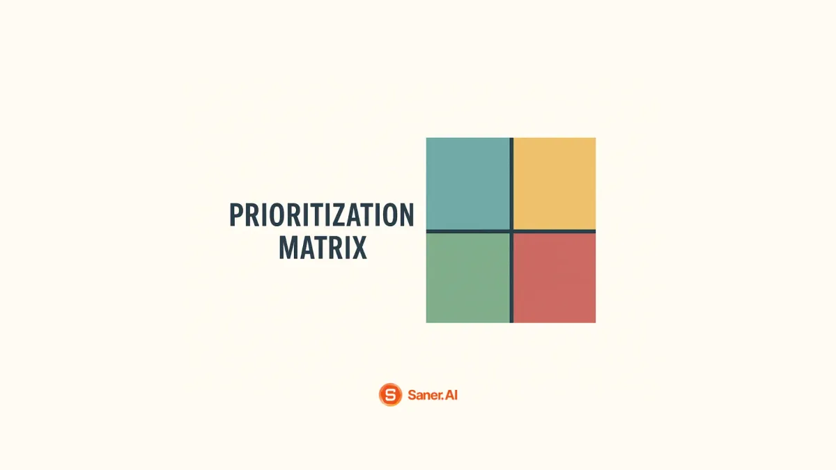Prioritization Matrix