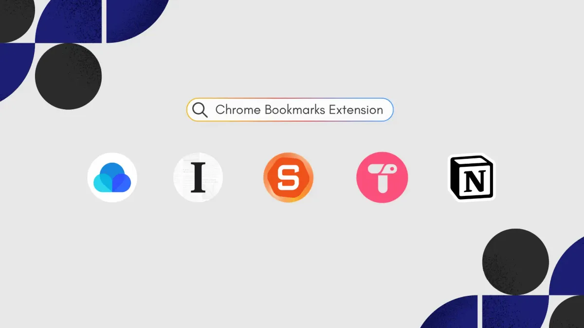 Chrome Bookmark Extensions