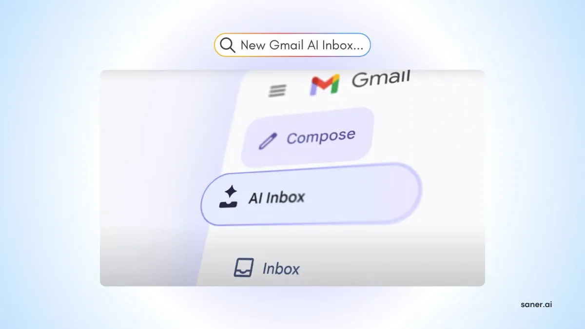 The new Gmail AI Inbox