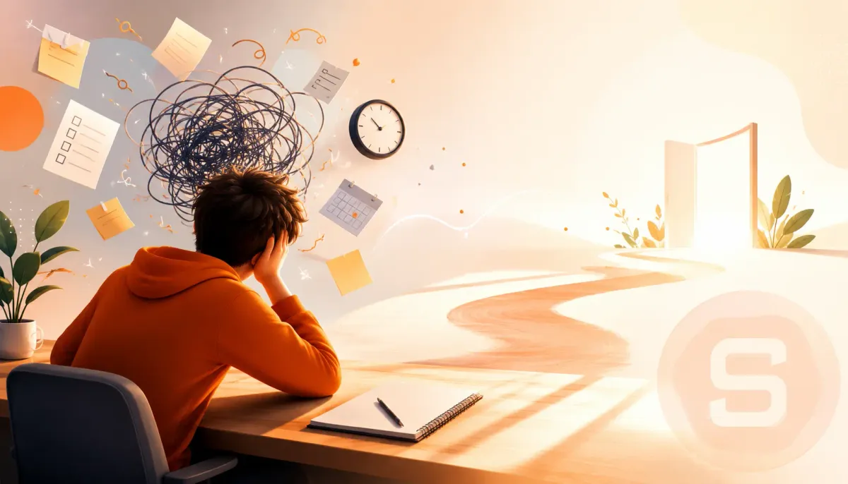 ADHD Task Paralysis: 9 Steps and 1 Tool to Overcome it
