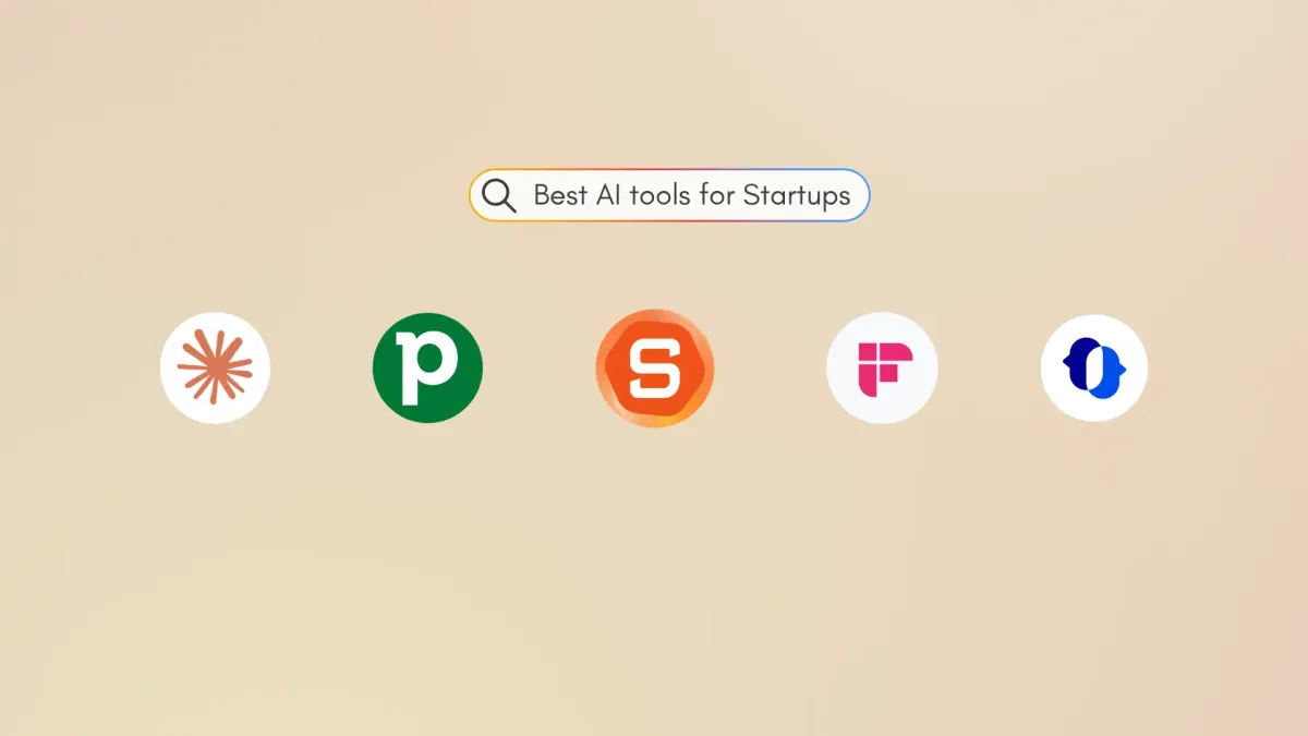Best AI tools for startups: We tested and tried the best 10 in 2026