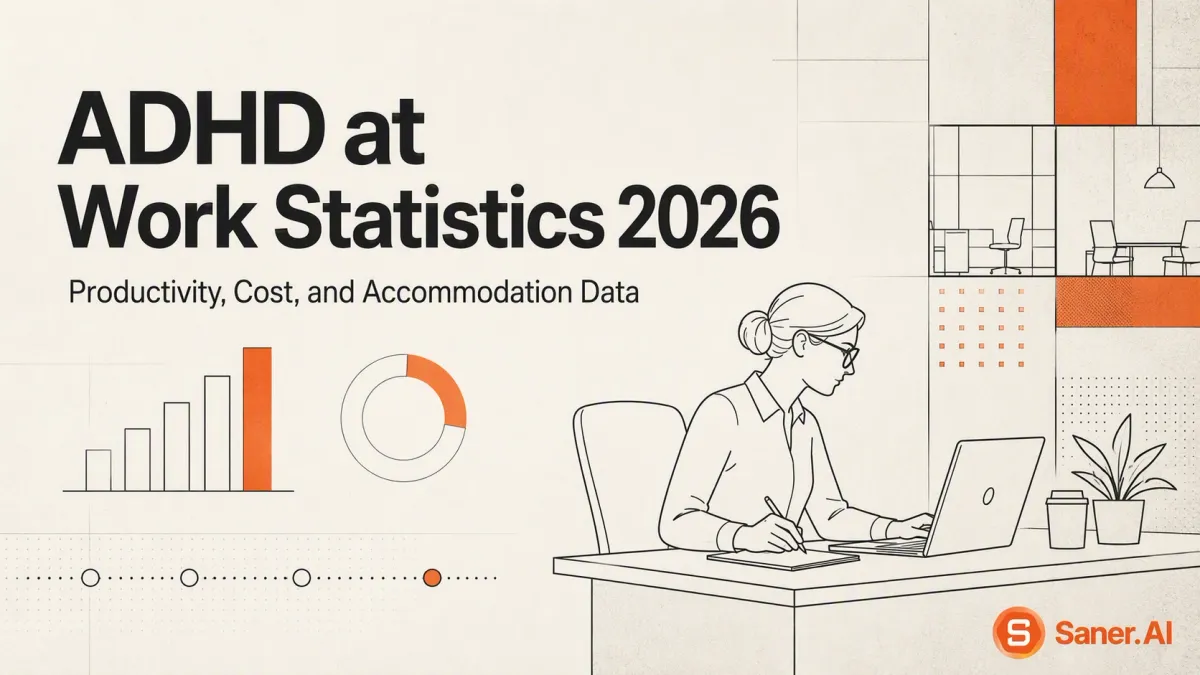 ADHD at Work Statistics 2026: Productivity, Cost, and Accommodation Data