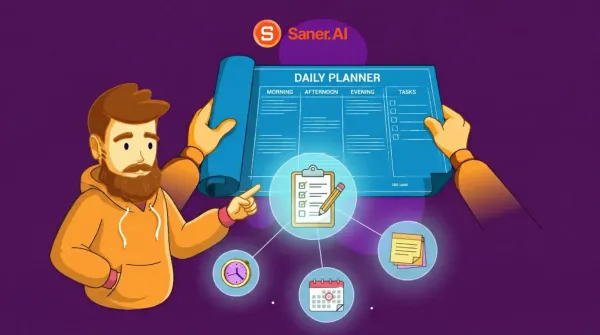 Daily Planning: How to Plan Your Day Effectively (Without Overwhelm) - Saner.AI