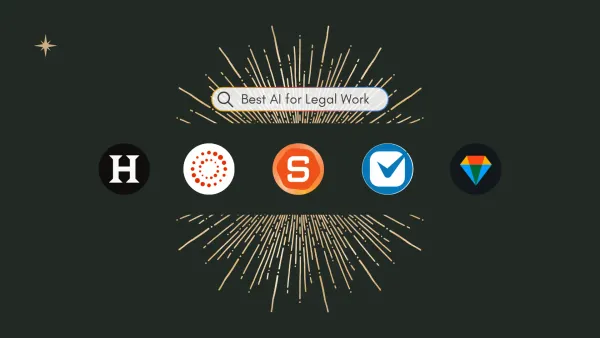 6 Best AI for Legal Work