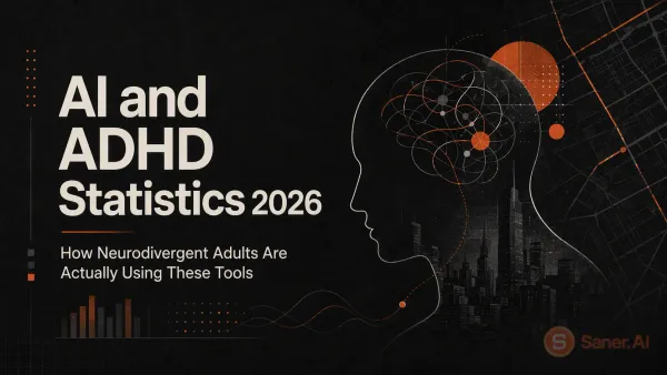 AI and ADHD Statistics 2026: How Neurodivergent Adults Are Actually Using These Tools