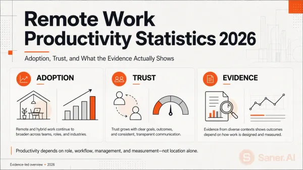 Remote Work Productivity Statistics 2026: Adoption, Trust, and What the Evidence Actually Shows